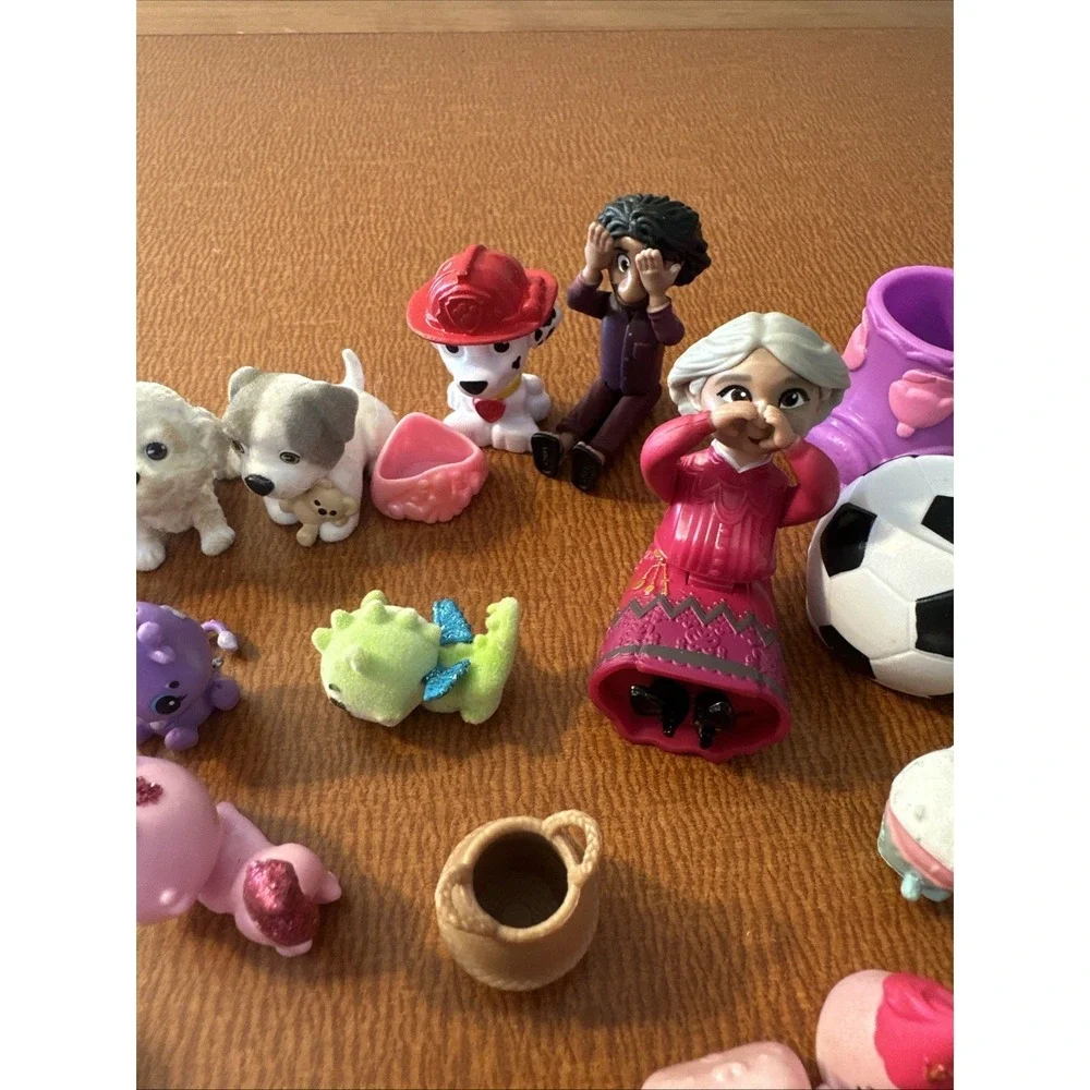 Small Toy Loose Lot Hatchimals, Shopkins, Barbie